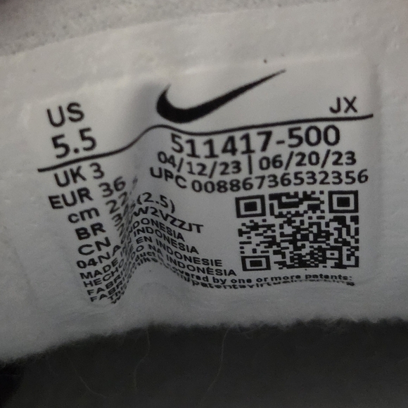 Nike Air Max Correlate Purple Silver Womans Sneakers Shoes 511417-500 Size 5.5 - Picture 9 of 9